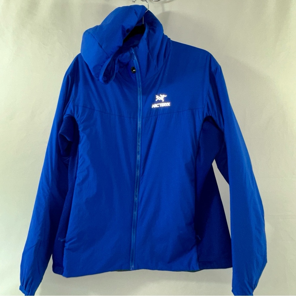 Arc'teryx Atom LT Women's Full Zip Hooded Jacket Blue XL Vitality Trekking Ski